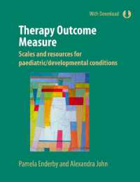 Therapy Outcome Measure : Scales and resources for paediatric/developmental conditions