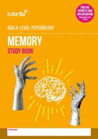 Memory Study Book for AQA A-Level Psychology 2025 Edition