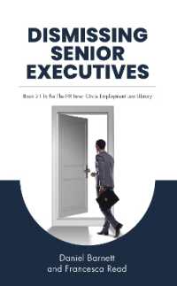 Dismissing Senior Executives (The Hr Inner Circle Employment Law Library)