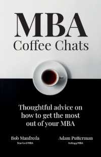 MBA Coffee Chats : Thoughtful advice on how to get the most out of your MBA