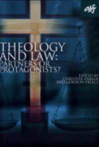 Theology and the Law : Partner or Protagonists?