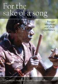 For the Sake of a Song : Wangga Songmen and Their Repertories (Indigenous Music of Australia)