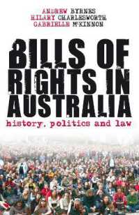 Bills of Rights in Australia : History, Politics and Law