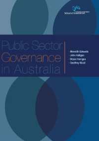 Public Sector Governance in Australia (Australia and New Zealand School of Government (Anzsog))