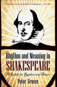 Rhythm and Meaning in Shakespeare : A Guide for Readers and Actors