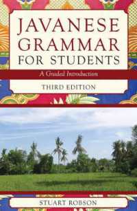Javanese Grammar for Students : A Graded Introduction