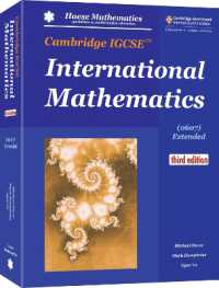 Cambridge IGCSE International Mathematics (0607) Extended (3rd edition)