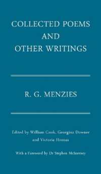 Collected Poems and Other Writings : R.G. Menzies