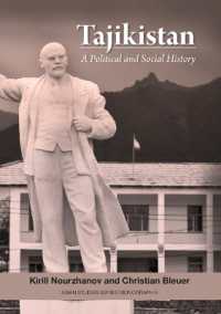Tajikistan : A Political and Social History (Asian Studies Series)