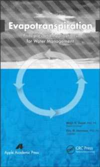 Evapotranspiration : Principles and Applications for Water Management