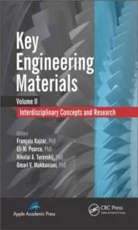 Key Engineering Materials, Volume 2 : Interdisciplinary Concepts and Research