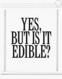 Robert Ashley: Yes, but Is It Edible?