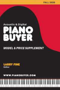 Piano Buyer Model & Price Supplement / Fall 2020 (Piano Buyer Model & Price Supplement)