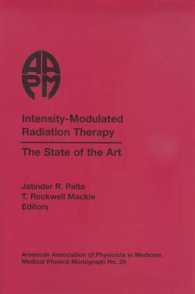 Intensity-Modulated Radiation Therapy : The State of the Art (Medical Physics Monograph,)