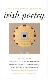 The Wake Forest Series of Irish Poetry, Volume IV (The Wake Forest Series of Irish Poetry)