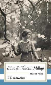 Edna St. Vincent Millay: Selected Poems : (American Poets Project #1) (American Poets Project)