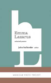 Emma Lazarus: Selected Poems : (American Poets Project #13) (American Poets Project)
