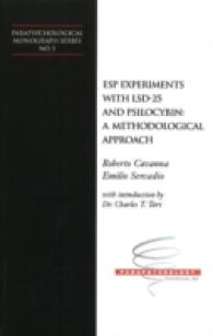 ESP Experiments with LSD25 & Psilocybin : A Methodological Approach