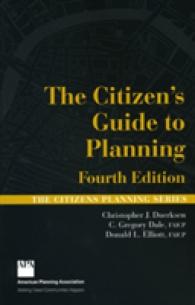 The Citizen's Guide to Planning (Citizens Planning Series) （4TH）