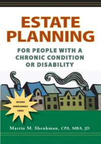 Estate Planning : For People with a Chronic Condition or Disability （Original）