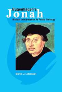 Bugenhagen's Jonah : Biblical Interpretation as Public Theology