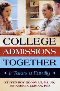 College Admissions Together : It Takes a Family