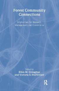 Forest Community Connections : Implications for Research, Management, and Governance