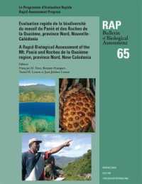A Rapid Biological Assessment of the Mont Panié Range and Roches de la Ouaième, North Province, New Caledonia (Rap Bulletin of Biological Assessment)