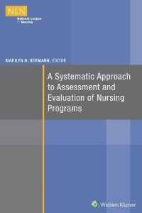 Systematic Approach to Assessment and Evaluation of Nursing Programs (Nln) -- Paperback / softback