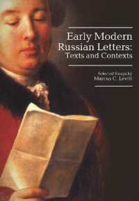 Early Modern Russian Letters : Texts and Contexts (Studies in Russian and Slavic Literatures, Cultures, and History)
