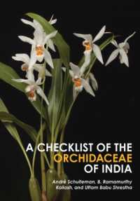 A Checklist of the Orchidaceae of India (Monographs in Systematic Botany from the Missouri Botanical Garden)