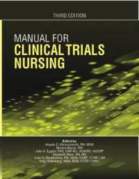 Manual for Clinical Trials Nursing