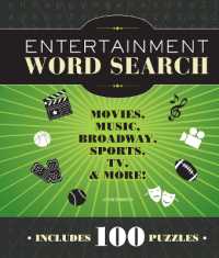 Entertainment Word Search : Movies, Music, Broadway, Sports, TV & More （Spiral）