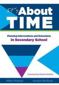 It's about Time [Secondary] : Planning Interventions and Extensions in Secondary School