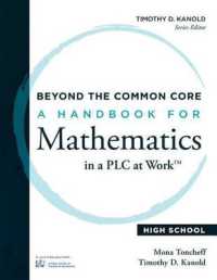 Beyond the Common Core : A Handbook for Mathematics in a Plc at Work(tm), High School (Solutions)