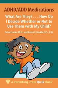 ADHD/ADD Medications (A Parenting Press Qwik Book)