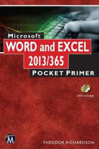 Microsoft Word and Excel 2013/365 : Pocket Primer (Pocket Primer)