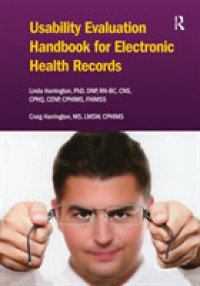 Usability Evaluation Handbook for Electronic Health Records （1ST）