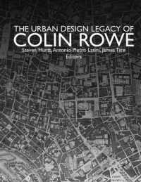 The Urban Design Legacy of Colin Rowe