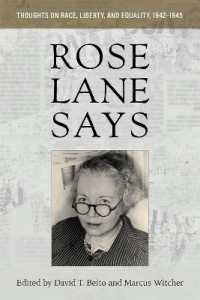 Rose Lane Says : Thoughts on Race, Liberty, and Equality, 1942-1945