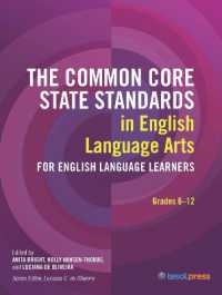 The Common Core State Standards in English Language Arts for English Language Learners, Grades 6-12 (The Ccss for Ells)