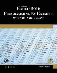 Microsoft Excel 2016 Programming by Example with VBA, XML, and ASP
