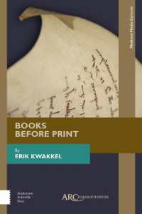 Books before Print (Medieval Media and Culture)