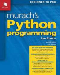 Murach's Python Programming (2nd Edition) （2ND）