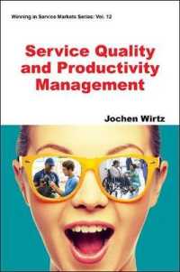 Service Quality and Productivity Management (Winning in Service Markets Series)