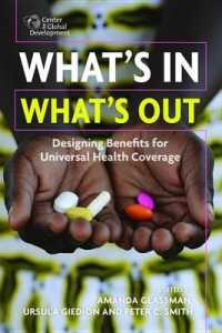 What's In, What's Out : Designing Benefits for Universal Health Coverage