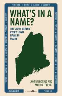 What's in a Name? : The Story Behind Every Town Name in Maine