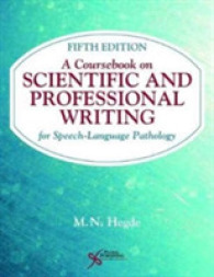 A Coursebook on Scientific and Professional Writing for Speech-Language Pathology （5TH Spiral）
