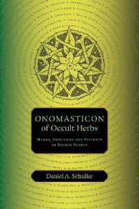 Onomasticon of Occult Herbs : Names, Identities and Epithets of Sacred Plants