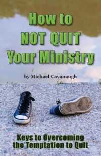 How To Not Quit Your Ministry